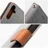 Dėklas Oem JEANS Book skirtas Xiaomi Redmi Note 14 PRO 4G pilkos spalvos