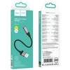 AUX kabelis Jack 3,5 mm (vyras) į Jack 3,5 mm (vyras) Hoco 1 m UPA32 juodas