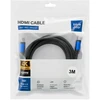 Cable HDMI 2.0 Blue Star 4K 120Hz - High Speed, HDR, ARC, Ethernet, AWM, 18Gbps 3 m juodas