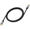 Cable HDMI 2.1 Forcell Cafule 8K 60Hz / 4K 120Hz – Ultra High Speed, HDR, eARC, VRR, 48Gbps 3 m juodas