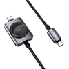 Kabelis Hoco USB C do USB C PD100W su funcją ładowania iWatcha 1,2 m CW66 juoda