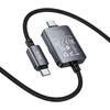 Kabelis Hoco USB C do USB C PD100W su funcją ładowania iWatcha 1,2 m CW66 juoda