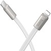 Flat Cable USB C to Lightning Hoco PD 30W 1 m X125 baltas