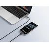 Cable with LED ekranas Type C to Type C VEGER PD 5A 100W CC1-XHJ 1,5 m juodas
