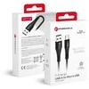 Cable USB A to Micro USB Forcell F-Energy QC3.0 2,4A 18W Silicone 1 m C341 juodas