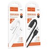 Cable USB A to Micro USB Hoco 2,4A 1 m X120 baltas