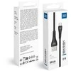 USB A į USB C laidas „Blue Star“ 2A 12W 1 m juodas PJ-DG4-A