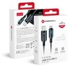 USB A į USB C laidas Forcell F-Energy QC4.0 PD 3A 66W Skaitmeninis 1,2 m C272 juodas