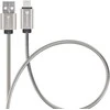 Cable USB A to USB C Forcell F-Energy QC4.0 3A 66W Metal 2 m C234 sidabrinis