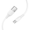 USB A į USB C laidas Hoco 3A 1 m X120 baltas