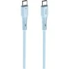 USB C į USB C laidas Forcell F-Energy QC4.0 PD 5A 100W silikoninis 1 m C347 mėlynas