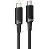 Cable USB C to USB C Hoco PD 5A 100W 1,2 m U153 Extreme juodas