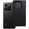 Oem FANCY Book dėklas skirtas Xiaomi Redmi Note 14 4G juodos spalvos
