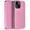 Oem DUAL POCKET Book dėklas skirtas Samsung Galaxy S24 FE rožinės spalvos