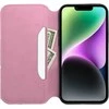 Oem DUAL POCKET Book dėklas skirtas Xiaomi Redmi Note 13 Pro Plus 5G rožinės spalvos