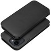Oem DUAL POCKET Book dėklas skirtas Xiaomi Redmi Note 12 5G juodos spalvos