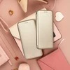 Dėklas Oem Flip case for iPhone 16 PLUS Elegance Book auksinis