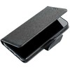 Oem FANCY Book dėklas skirtas Samsung Galaxy A12 juodos spalvos
