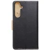 Oem FANCY Book dėklas skirtas Samsung Galaxy A55 juodos spalvos / auksinis