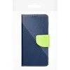 Oem FANCY Book dėklas skirtas Xiaomi Redmi Note 12 5G mėlynos spalvos / lime