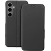 Oem FOLIO Side Magnet book dėklas skirtas Samsung Galaxy S25 PLUS pilkos spalvos
