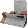 Dėklas Oem JEANS Book skirtas Xiaomi Redmi Note 14 5G pilkos spalvos