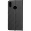 Dėklas Oem Flip case for Huawei P Smart 2019 Luna Book Carbon juodas