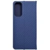 Dėklas Oem LUNA Book Carbon skirtas Samsung Galaxy A05s mėlynos spalvos