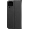Dėklas Forcell Oem LUNA Book Carbon skirtas Samsung Galaxy A12 / M12 juodos spalvos