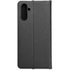 Dėklas Forcell Oem LUNA Book Carbon skirtas Samsung Galaxy A13 5G / A04S juodos spalvos