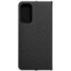 Dėklas Oem LUNA Book Carbon skirtas Samsung Galaxy A15 4G / A15 5G juodos spalvos
