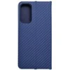 Dėklas Oem LUNA Book Carbon skirtas Samsung Galaxy A15 4G / A15 5G mėlynos spalvos