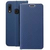 Dėklas Oem LUNA Book Carbon skirtas Samsung Galaxy A20e mėlynos spalvos