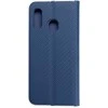 Dėklas Oem LUNA Book Carbon skirtas Samsung Galaxy A20e mėlynos spalvos
