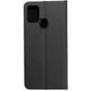 Dėklas Oem LUNA Book Carbon skirtas Samsung Galaxy A21s juodos spalvos