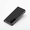 Dėklas Forcell Oem LUNA Book Carbon skirtas Samsung Galaxy A22 5G juodos spalvos