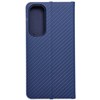 Dėklas Oem LUNA Book Carbon skirtas Samsung Galaxy A35 5G mėlynos spalvos