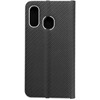 Dėklas Oem LUNA Book Carbon skirtas Samsung Galaxy A40 juodos spalvos