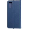 Dėklas Oem LUNA Book Carbon skirtas Samsung Galaxy A41 mėlynos spalvos