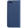 Dėklas Oem LUNA Book Carbon skirtas Samsung Galaxy A51 mėlynos spalvos