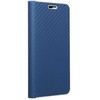 Dėklas Forcell Oem LUNA Book Carbon skirtas Samsung Galaxy A52 5G / A52 LTE ( 4G ) / A52s 5G mėlynos spalvos