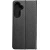Dėklas Oem LUNA Book Carbon skirtas Samsung Galaxy A54 5G juodos spalvos