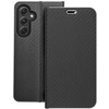 Dėklas Oem LUNA Book Carbon skirtas Samsung Galaxy A54 5G juodos spalvos