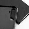 Dėklas Oem LUNA Book Carbon skirtas Samsung Galaxy S10 Plus juodos spalvos