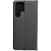Dėklas Forcell Oem LUNA Book Carbon skirtas Samsung Galaxy S22 Ultra juodos spalvos