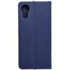 Dėklas Oem LUNA Book Carbon skirtas Samsung Galaxy Xcover 7 mėlynos spalvos