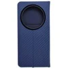 Dėklas Oem LUNA Book Carbon skirtas Xiaomi 14 Ultra mėlynos spalvos