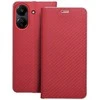Dėklas Oem LUNA Book Carbon skirtas Xiaomi Redmi 13C / POCO C65 red