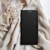 Dėklas Forcell Oem LUNA Book Carbon skirtas Xiaomi Redmi 10 / 10 2022 juodos spalvos