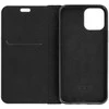Dėklas Forcell Oem LUNA Book Carbon skirtas Xiaomi Redmi 9AT / Redmi 9A juodos spalvos